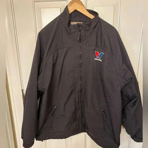 Men’s Outer Boundary Windbreaker Nylon Coat, Valvoline branded, Size XL - Picture 6 of 6